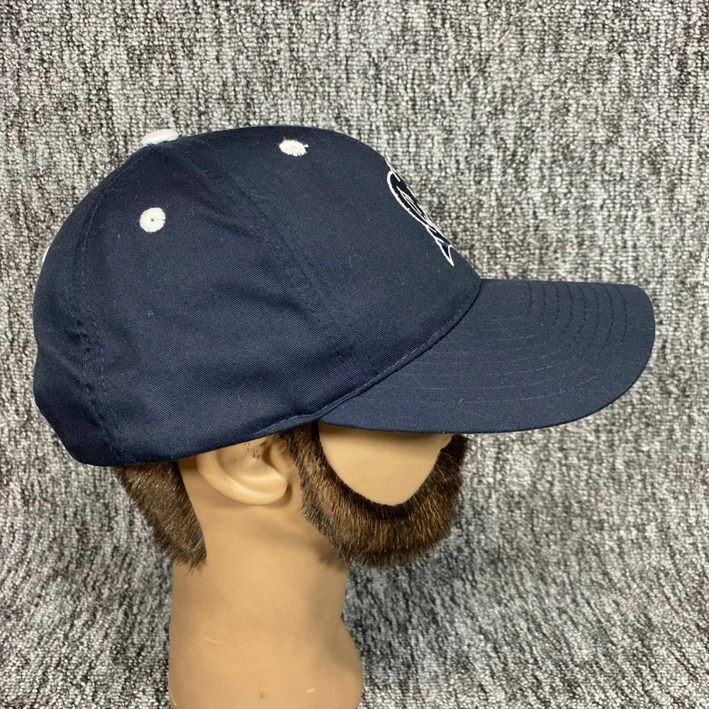 VTG Duke Blue Devils Hat Mens OSFA Navy Blue Snapback Cap Captivating Headgear